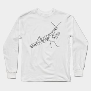 Praying Mantis Long Sleeve T-Shirt